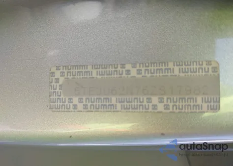 2006 Toyota Tacoma Prerunner V6 из США, поврежденный, VIN 5TEJU62N76Z317982